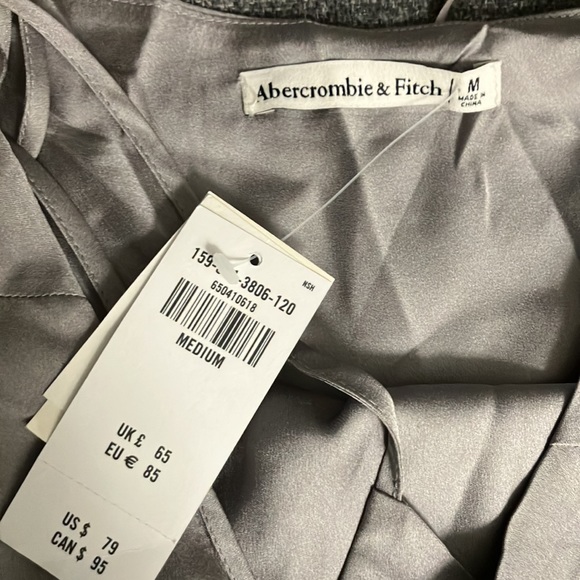 ✨ Abercrombie & Fitch Cowl Neck Slip Mini Dress - Picture 7 of 12